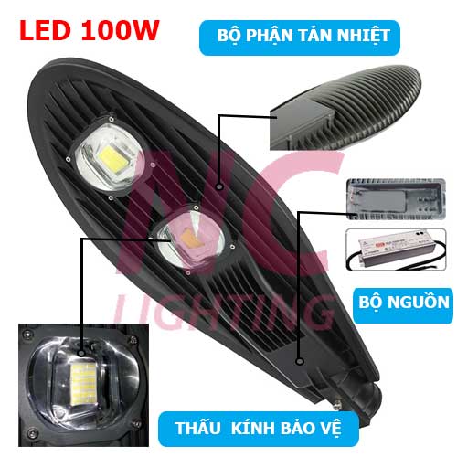 Đèn đường led cao áp 100W