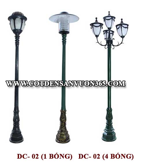 Trụ đèn chiếu sáng sân vườn DC - 02