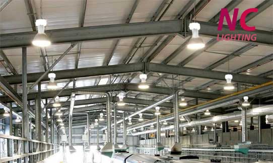 Lắp đặt hệ thống đèn led chiếu sáng nhà xưởng