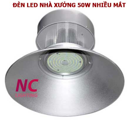 Đèn led nhà xưởng 50W nhiều mắt