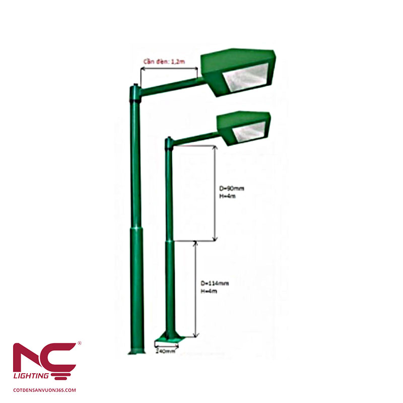 Cột đèn sân Tennis 5 Cột đèn sân Tennis