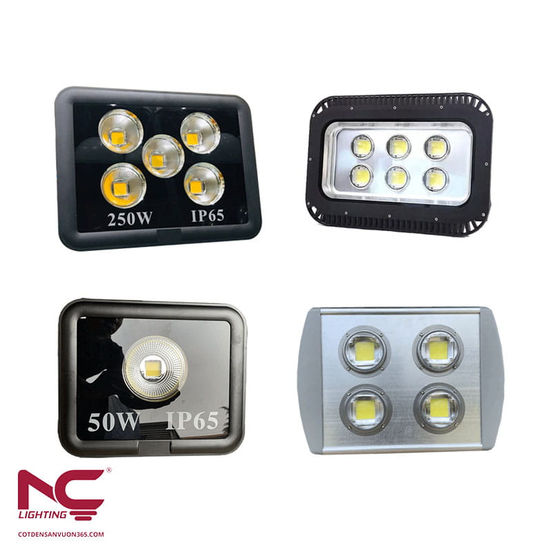 đèn led pha - cotdensanvuon365