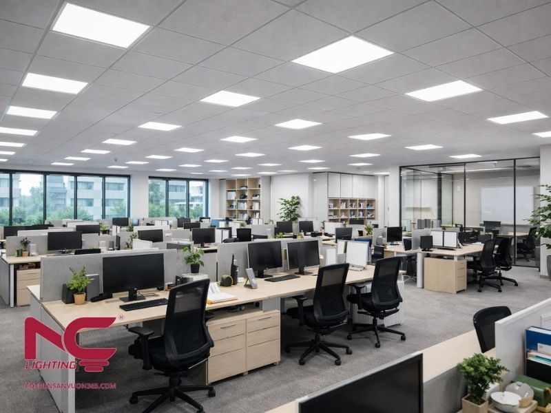 Cách chọn đèn LED đạt chuẩn chiếu sáng văn phòng Cột đèn sân vườn 365