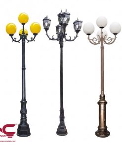 Cột đèn sân vườn 4 bóng
