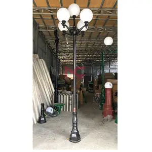cột đèn trang trí sân vườn 1 bóng, Cột đèn sân vườn 5 bóng