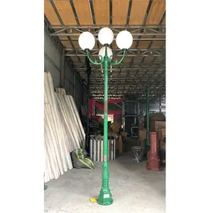 cột đèn trang trí sân vườn 1 bóng, Cột đèn sân vườn 5 bóng