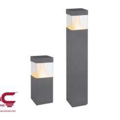 Đèn Nấm Vuông Đầu Nhựa Trong DN19