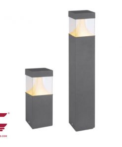 Đèn Nấm Vuông Đầu Nhựa Trong DN19