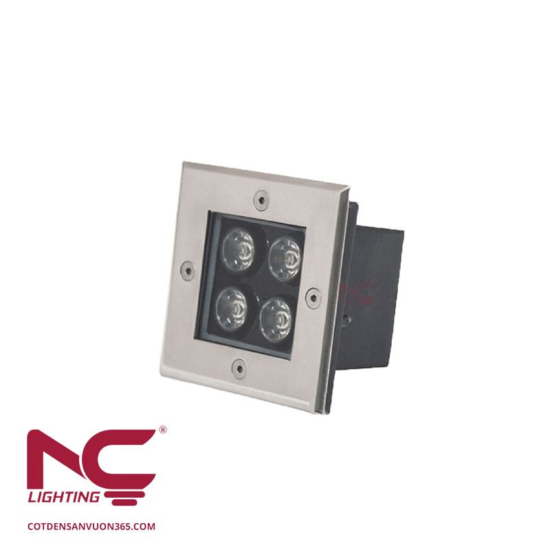 Đèn Led Âm Đất Vuông ADV 3 Đèn Led Âm Đất Vuông ADV