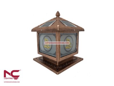 Đèn Trụ Thư Pháp Năng Lượng Mặt Trời LNC-TC-07