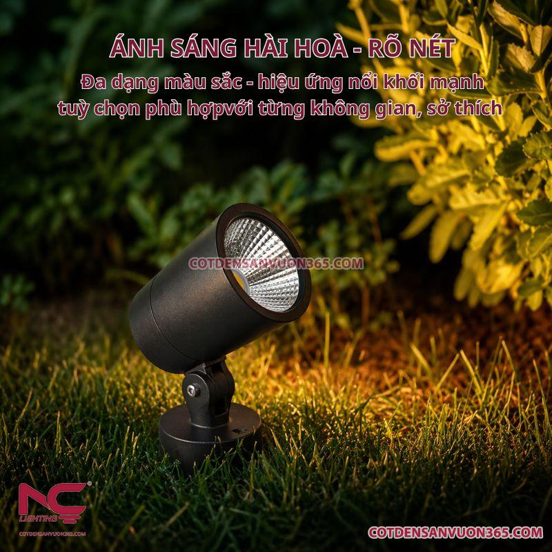 Đèn chiếu cây nhôm đúc cao cấp NCCND