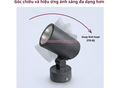 Đèn chiếu cây nhôm đúc cao cấp NCCND