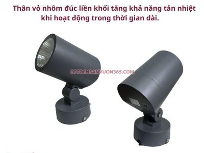 Đèn chiếu cây nhôm đúc cao cấp NCCND
