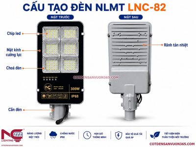 Đèn Đường Năng Lượng Mặt Trời LNC-82 17 Đèn Đường Năng Lượng Mặt Trời LNC-82