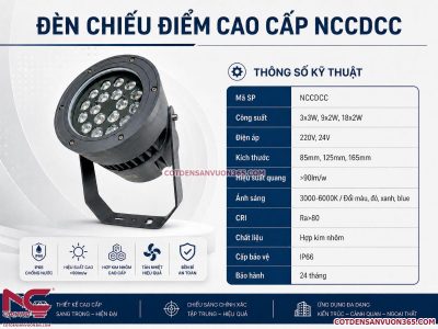 Đèn Chiếu Điểm Cao Cấp NCCDCC