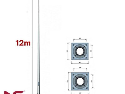 Cột Đèn Cao Áp 12m