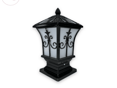 Mẫu Đèn Trụ Hiên Năng Lượng Mặt Trời LNC-TC-09 250mm