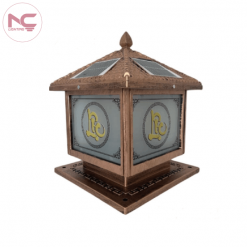 Mẫu Đèn Trụ Thư Pháp Năng Lượng Mặt Trời LNC-TC-06 300mm