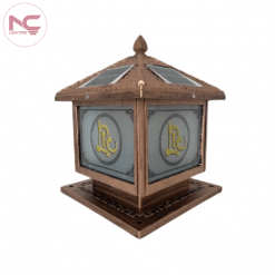 Mẫu đèn trụ thư pháp năng lượng mặt trời lnc-tc-07