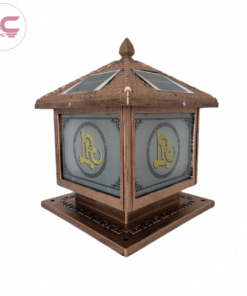 Mẫu đèn trụ thư pháp năng lượng mặt trời lnc-tc-07