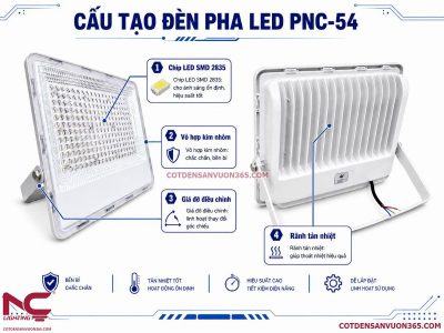 Đèn Pha Led PNC-54 từ 50W đến 200W 18 Đèn pha led PNC 54