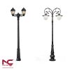 Cột đèn sân vườn 2 bóng