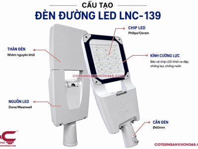 Đèn Đường Led LNC-139 15 Đèn Đường Led LNC-139