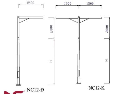 Cột Đèn Cao Áp NC-12