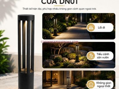 Đèn Nấm Sân Vườn DN01