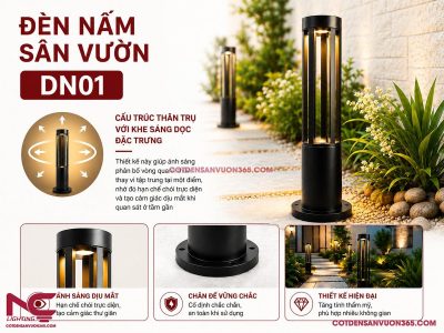 Đèn Nấm Sân Vườn DN01