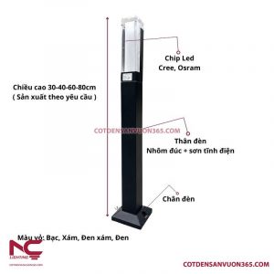 Đèn nấm sân vườn DN09
