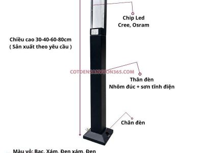 Đèn nấm sân vườn DN09