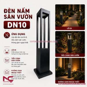 Đèn Nấm Sân Vườn DN10 21 Đèn nấm sân vườn DN10