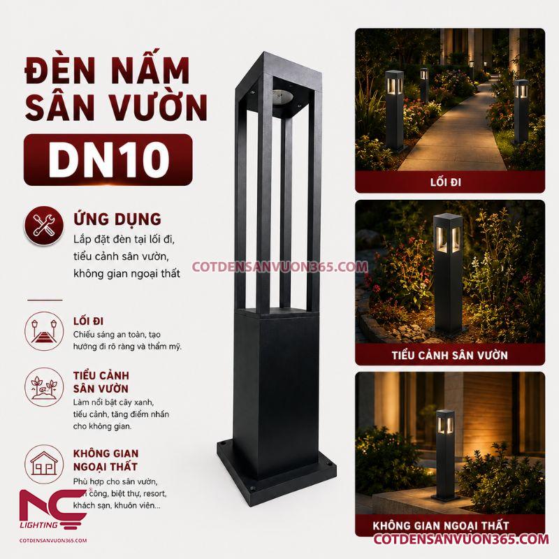 Đèn Nấm Sân Vườn DN10 33 Đèn nấm sân vườn DN10