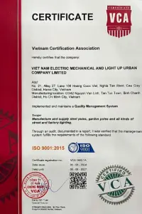 CHỨNG CHỈ CHỨNG NHẬN COTDENSANVUON365