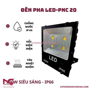 Đèn Pha led 200W PNC 20