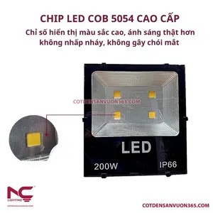 Đèn Pha led 200W PNC 20
