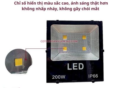 Đèn Pha led 200W PNC 20