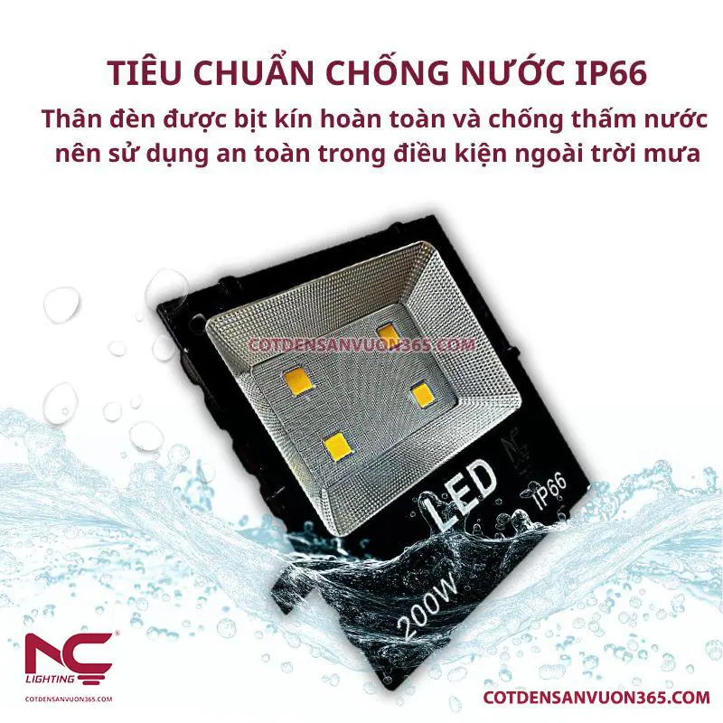 Đèn Pha led 200W PNC 20
