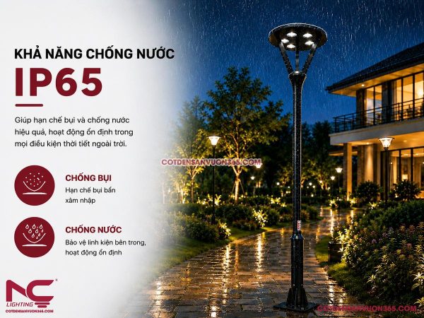 Cột đèn sân vườn DN29
