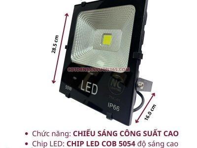 Đèn Pha Led PNC-01 P=50W
