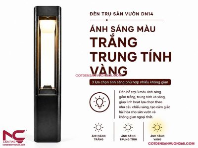 Đèn Nấm Sân Vườn DN14 16 Đèn Nấm Sân Vườn DN14