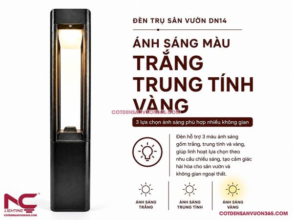 Đèn Nấm Sân Vườn DN14 31 Đèn Nấm Sân Vườn DN14