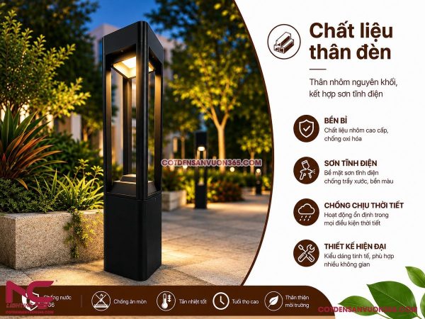 Đèn Nấm Sân Vườn DN14 27 Đèn Nấm Sân Vườn DN14