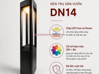 Đèn Nấm Sân Vườn DN14