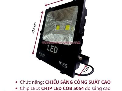 Đèn Pha Led PNC-02 P=100W