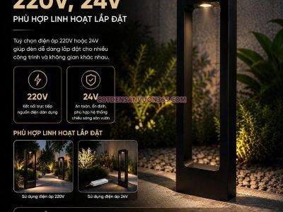 Đèn Nấm Sân Vườn DN11