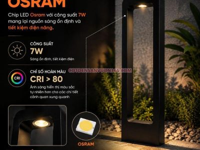 Đèn Nấm Sân Vườn DN11