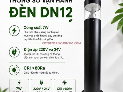 Đèn Nấm Sân Vườn DN12