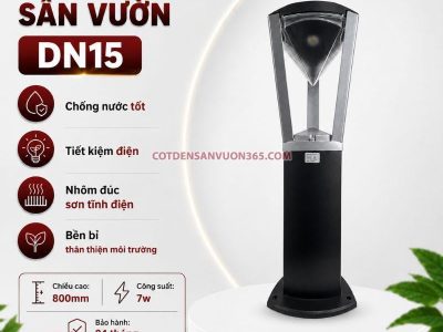 Đèn Nấm Sân Vườn DN15 20 Đèn nấm sân vườn DN15